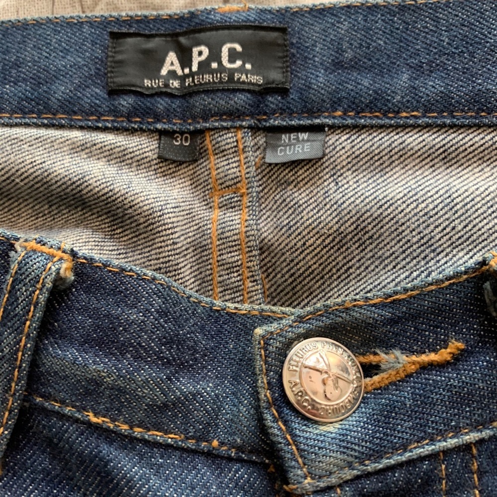 APC New Cure Slim Straight Jeans Men’s 30”